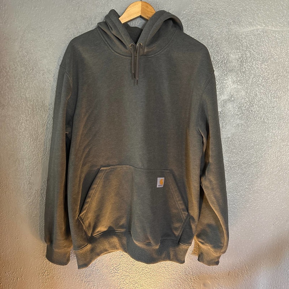CARHARTT women’s rain defense sweatshirt grey size L